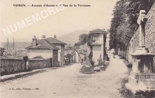 JG 169 Voiron avenue d'Haussez et rue de la Terrasse