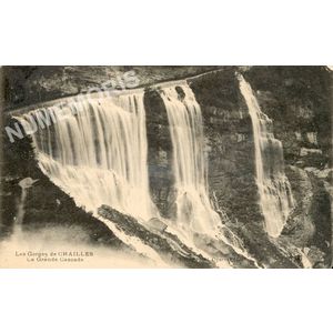 les gorges de Chailles la grande cascade