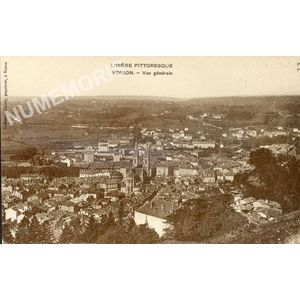 L'Is&egrave;re pittoresque Voiron vue g&eacute;n&eacute;rale