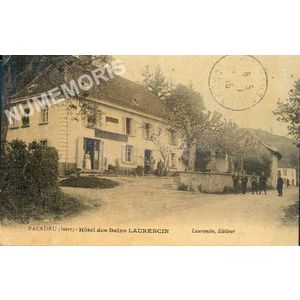 Paladru (Isère) Hôtel des Bains Laurencin