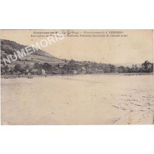 Charavines-les-Bains la plage etablissements J. FERRERO Entreprise de Ma&ccedil;onnerie, Pl&acirc;trerie, Sp&eacute;cialit&eacute; de Ciment Arm&eacute;