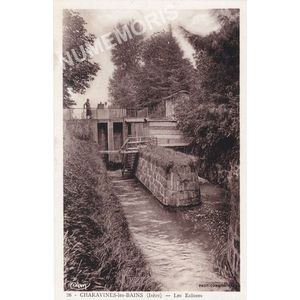 026 Charavines-les-Bains (Is&egrave;re) les &eacute;cluses