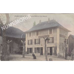 Charavines-les-Bains vue de l'H&ocirc;tel du Nord, Milliat