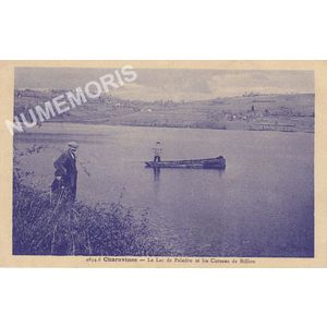 4654.6 Charavines le lac de Paladru et les coteaux de Billieu