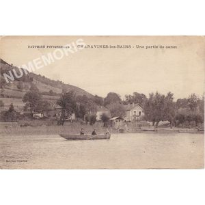 Dauphin&eacute; pittoresque Charavines-les bains une partie de canot 