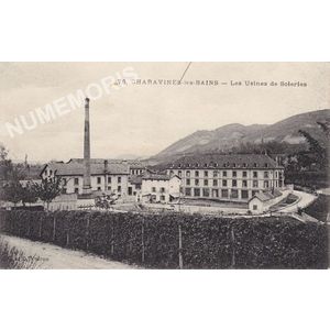 GD 076 Charavines-les-Bains les usines de soierie