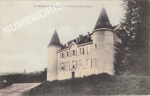 St-Pierre-de-Paladru le château près du lac