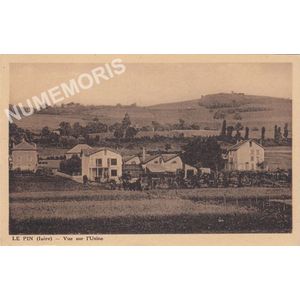 le Pin (Is&egrave;re) vue sur l'usine