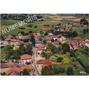 le Pin (Is&egrave;re) vue a&eacute;rienne