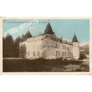 St-Nicolas-de-Macherin (Is&egrave;re)  le ch&acirc;teau