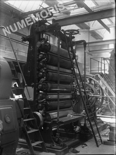 Charavines, int&eacute;rieur de l'usine du Guillermet