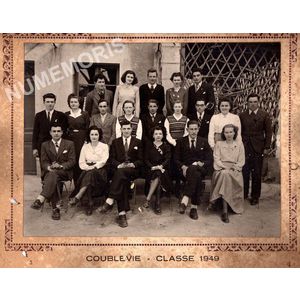 Coublevie : conscrits en 1949