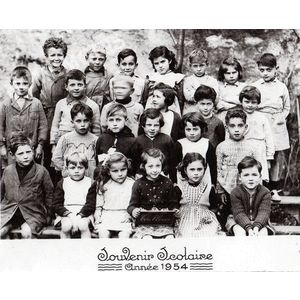 Coublevie : école en 1954