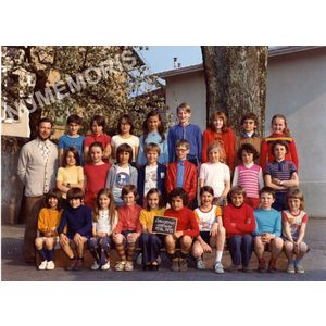 Coublevie : école en 1974-75