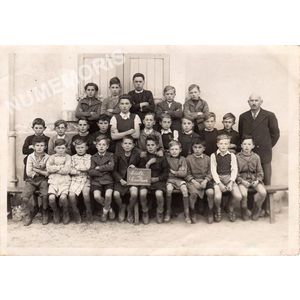 Coublevie : école en 1942