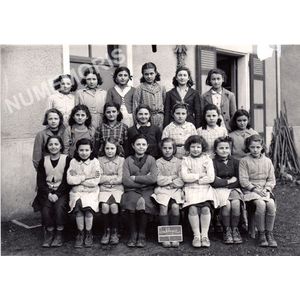 Coublevie : école en 1950-51