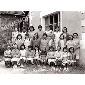 Coublevie : &eacute;cole en 1961-62