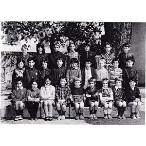 Coublevie : école en 1971-72