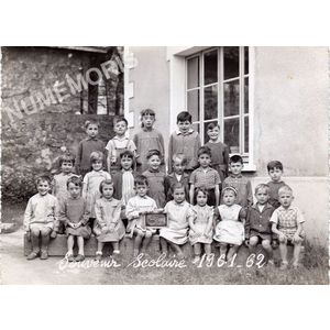 Coublevie : école en 1961-62