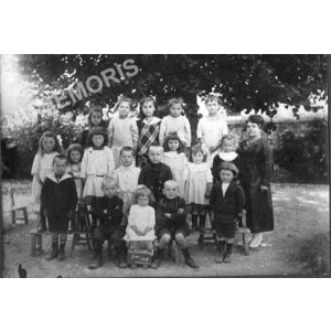 Coublevie : école en 1919 à la Tivollière
