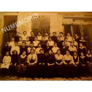 Coublevie : école ménagère en 1918