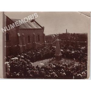 Coublevie : inauguration du monument aux morts le 05 août 1923