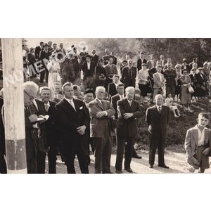 Voissant : buste de Paul Bourde en 1958