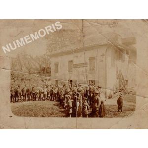 Voissant : la maison Bourde vers 1920