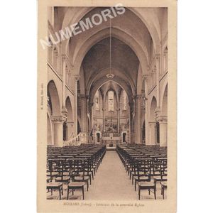 Moirans (Is&egrave;re) int&eacute;rieur de la nouvelle &eacute;glise