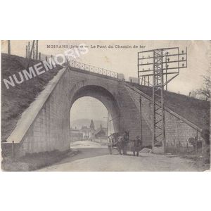 Moirans (Is&egrave;re) le Pont du Chemin de Fer