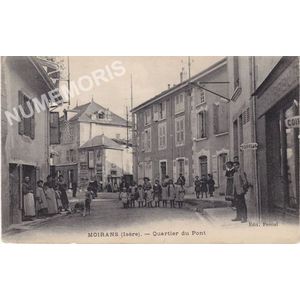 Moirans (Is&egrave;re) quartier du Pont