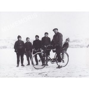 Bilieu : le lac gel&eacute; en 1963 