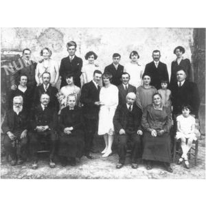 Bilieu : mariage Deschaux en 1929