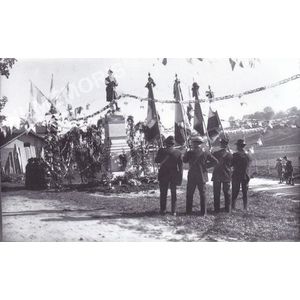 Bilieu : inauguration du momument aux morts en 1923