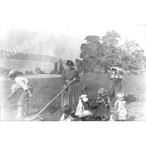 Bilieu : les faucheurs avant 1914