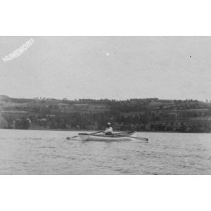 Charavines : barque avant 1914