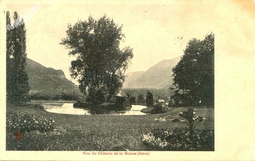 parc du ch&acirc;teau de la Buisse (Is&egrave;re)