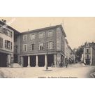 GD 055 Voiron la mairie et l'avenue d'Haussez