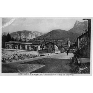Dauphin&eacute; Voreppe Charminelle et le pic de Bellevue