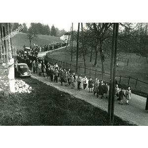 Saint Nicolas de Macherin enterrement d'Aim&eacute; Goguet en 1954