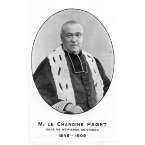 le chanoine Paget cur&eacute; &agrave; Saint Pierre