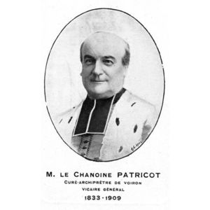 le chanoine Patricot cur&eacute; &agrave; Saint Bruno