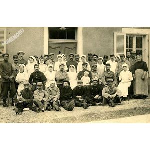 Voiron infirmerie pendant 14-18