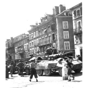 lib&eacute;ration de Voiron le 4 ao&ucirc;t 1944