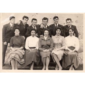 conscrits de St Etienne de Crossey en 1959