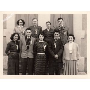 conscrits de Chirens de 1957