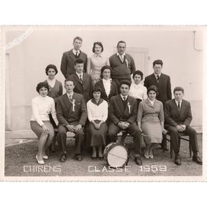 conscrits de Chirens de 1959