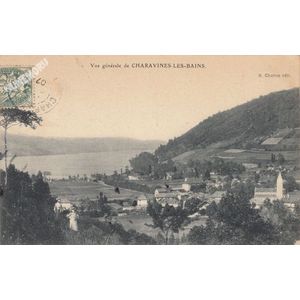 vue g&eacute;n&eacute;rale de Charavines-les-Bains