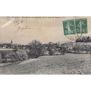 1374 Montferrat, vue g&eacute;n&eacute;rale, de la route de Paladru E.R.