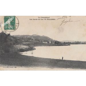 JG 286 Dauphiné les bords du lac de Paladru 